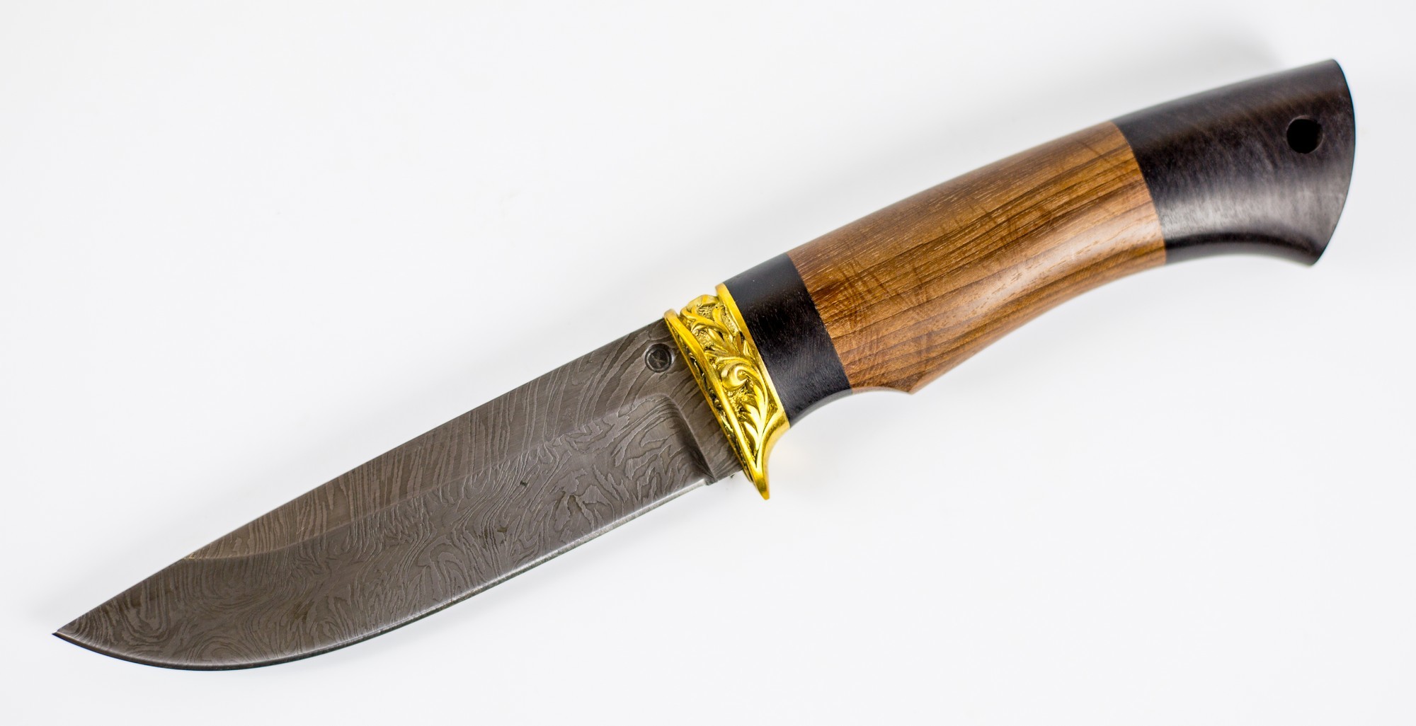 Нож Овод,  дамасская сталь - фото 6
