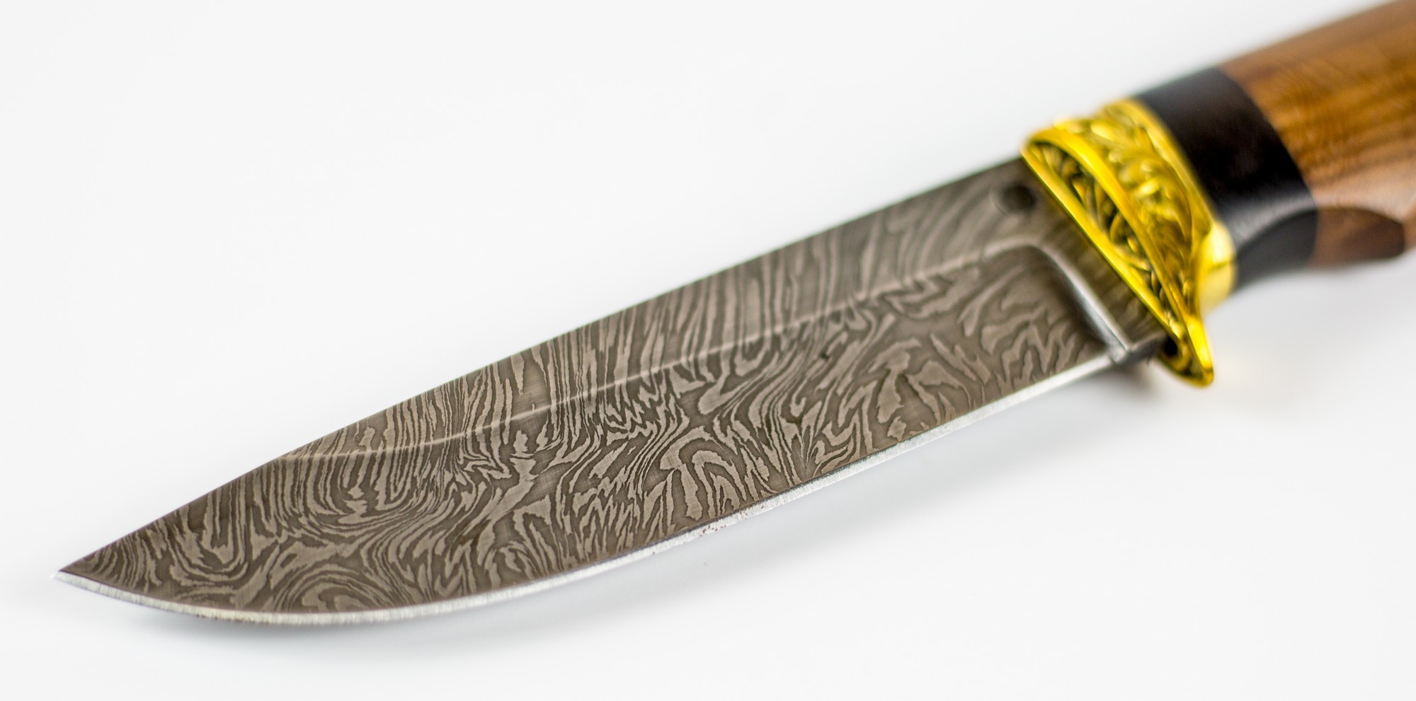 Нож Овод,  дамасская сталь - фото 8
