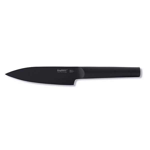 Нож поварской Ron 130 мм, BergHOFF, 3900002, сталь X30Cr13, нержавеющая сталь, чёрный