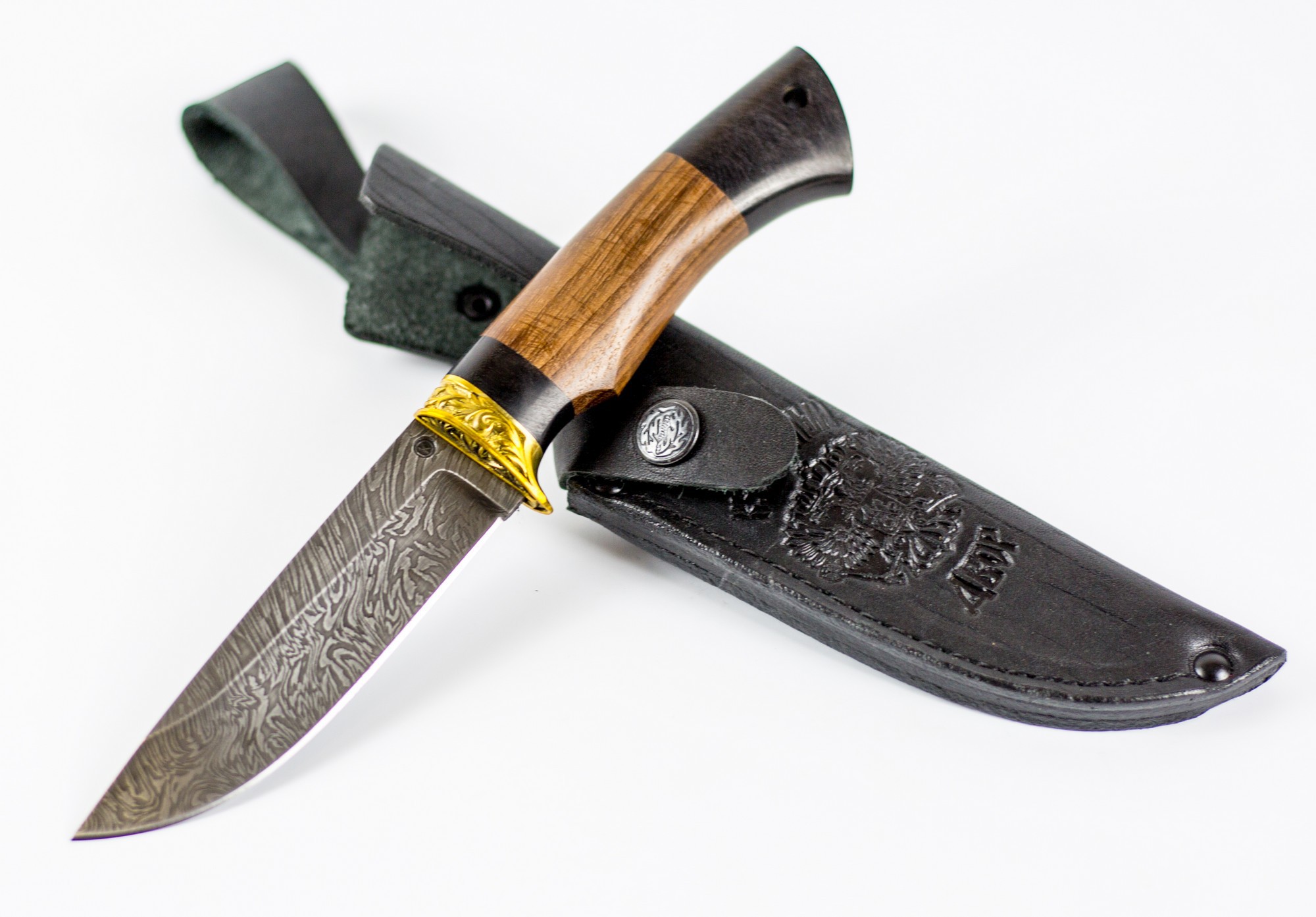 Нож Овод,  дамасская сталь - фото 9