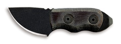 Фото Нож с фиксированным клинком Ontario RANGER, углеродистая сталь, рукоять микарта, black