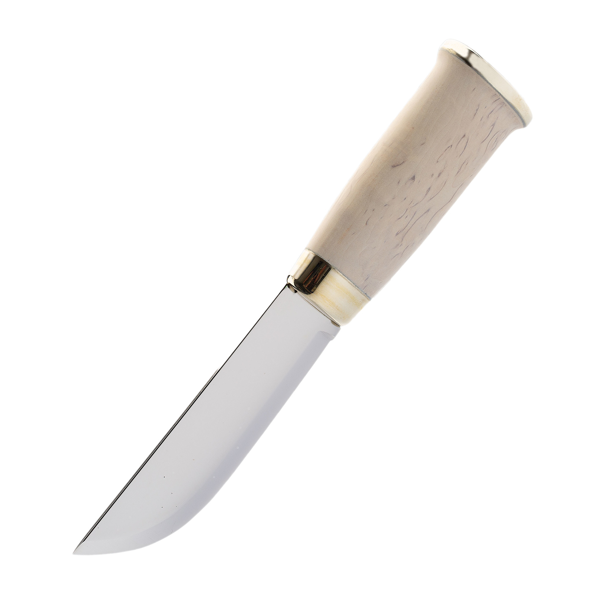 Нож финский Marttiini Winter Night Annual Knife 2020, сталь 440С, рукоять карельская береза - фото 1