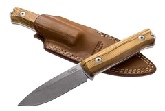 Фото Нож LionSteel Bushcraft-R, сталь Sleipner, рукоять оливковое дерево