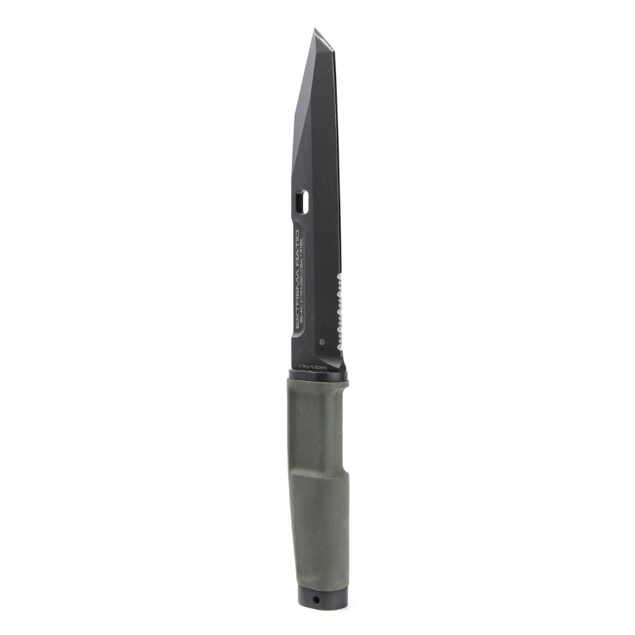 Нож с фиксированным клинком Extrema Ratio Fulcrum Civilian Bayonet Green, сталь Bhler N690, рукоять пластик - фото 4