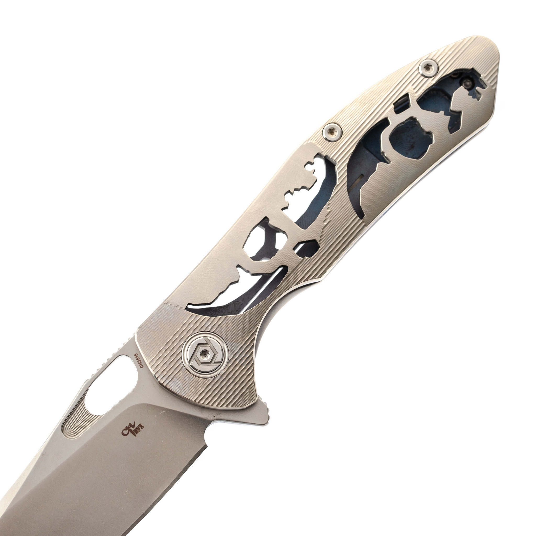 Складной нож CH3515 , сталь S35VN - фото 3