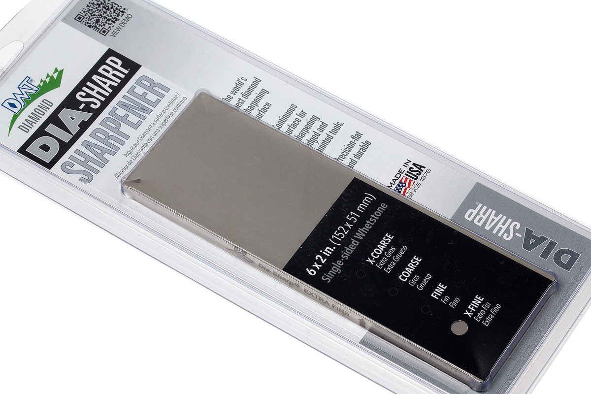 Алмазный брусок DMT Dia Sharp Extra-Fine, 1200 меш, 9 мкм, с резиновыми ножками от Ножиков