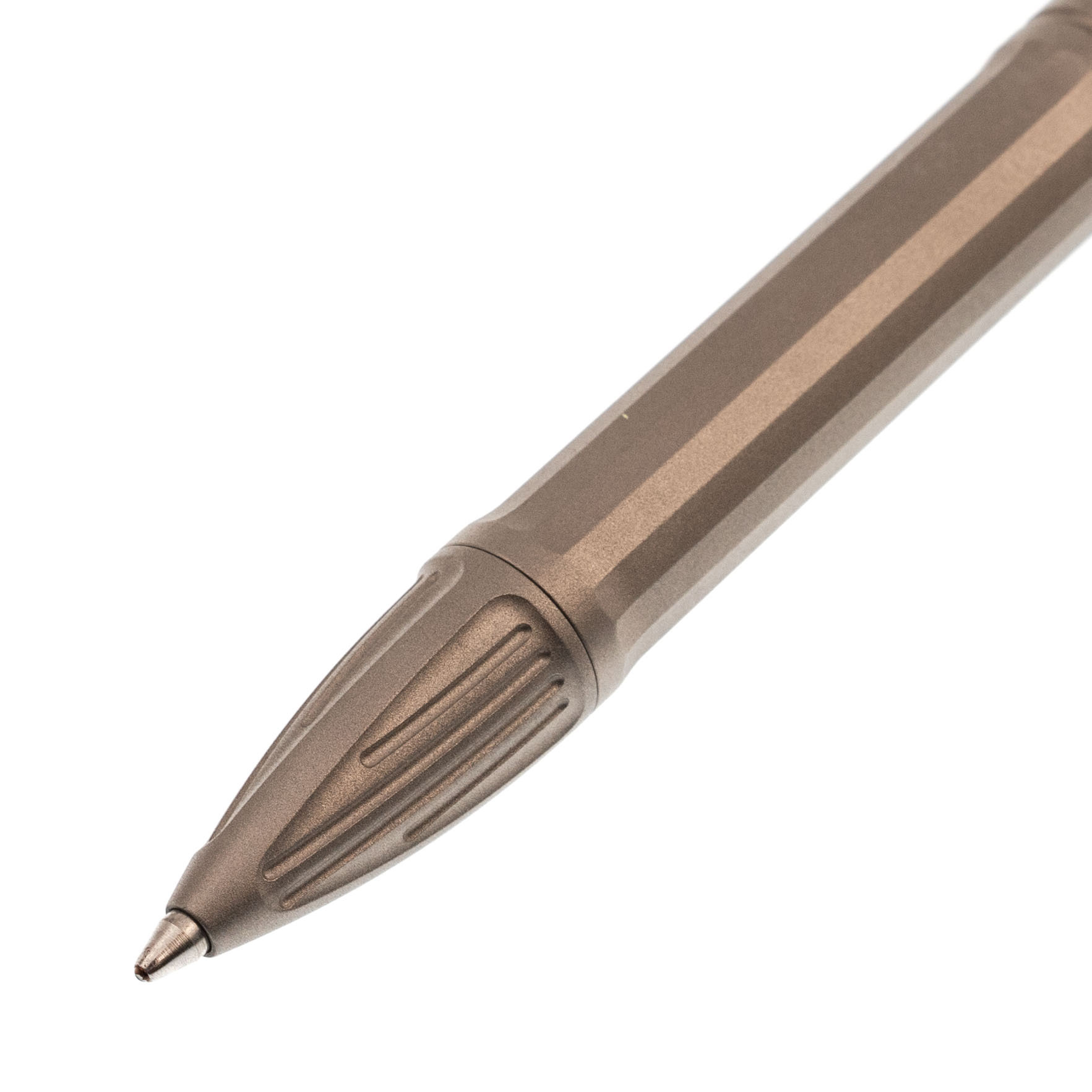 Тактическая ручка We Knife Baculus, Titanium. Фото №2
