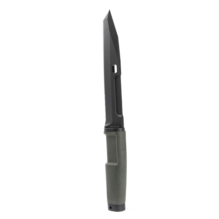Нож с фиксированным клинком Extrema Ratio Fulcrum Civilian Bayonet Green, сталь Bhler N690, рукоять пластик - фото 7