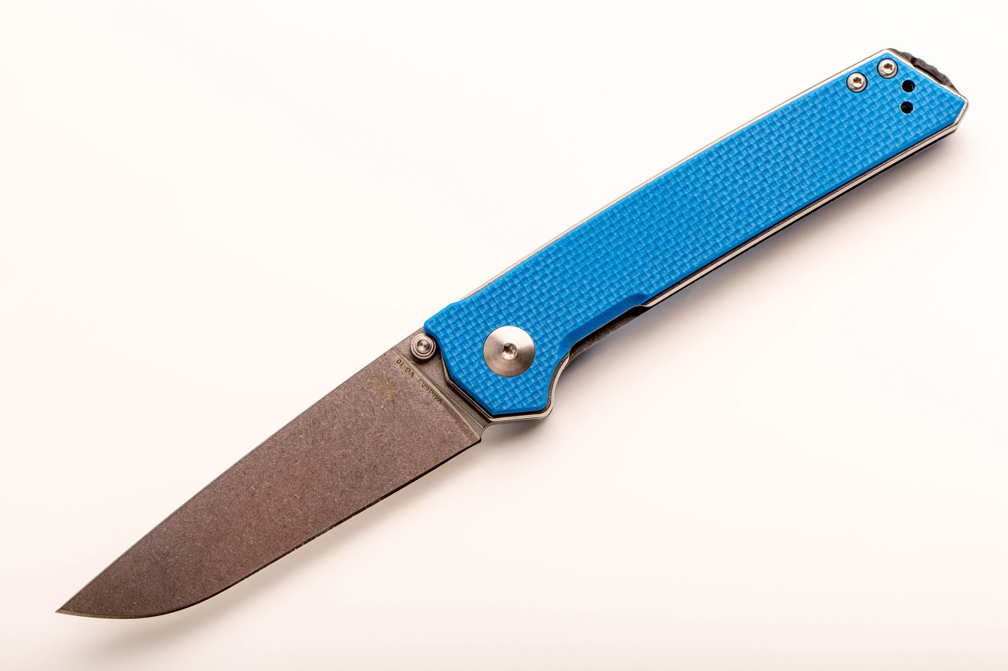 Складной нож Kizer Domin, сталь VG-10, рукоять G10, синий от Ножиков
