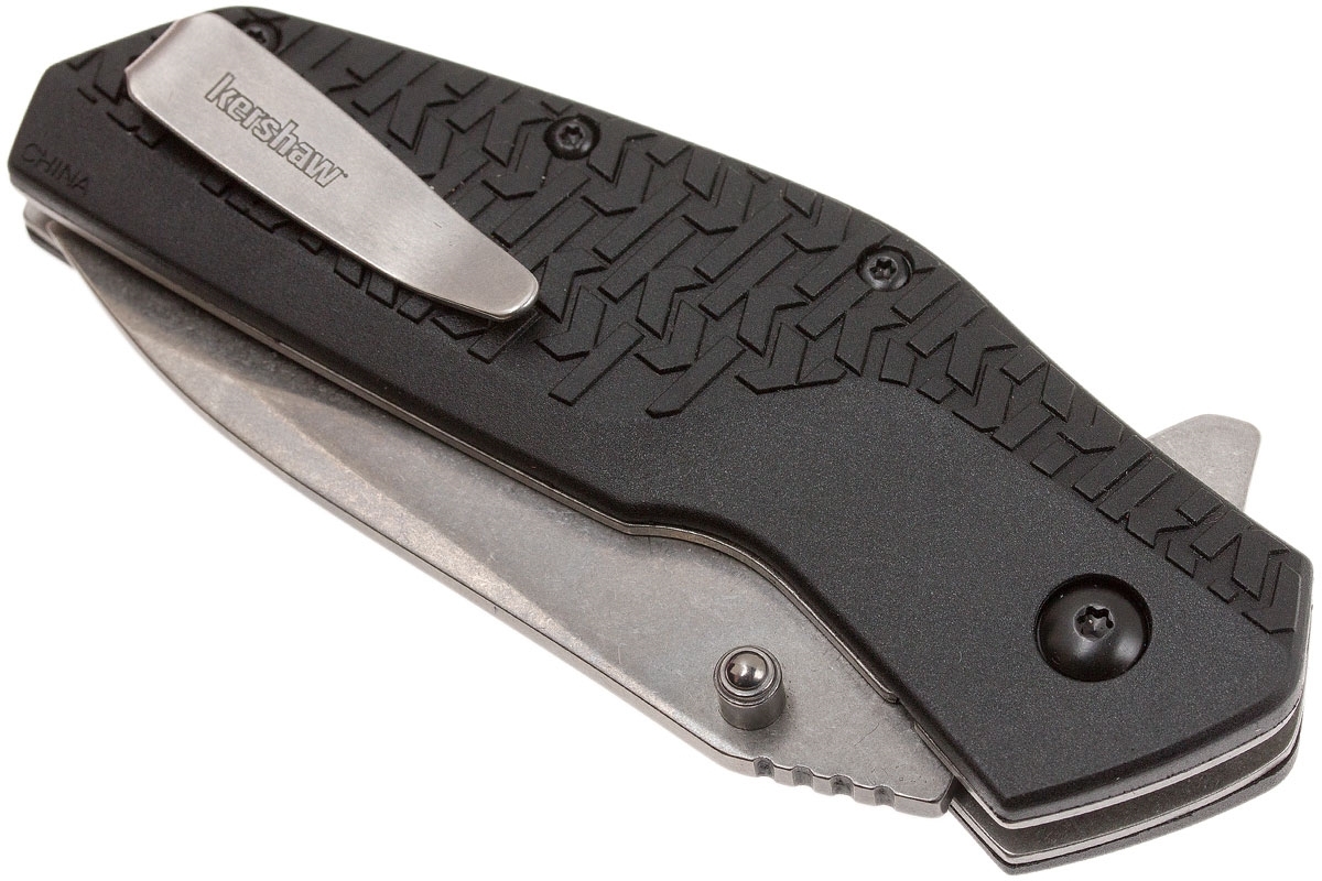 Складной нож Swerve KERSHAW 3850, сталь 8Cr13MOV Stonewashed, рукоять текстурированный термопластик GFN - фото 9