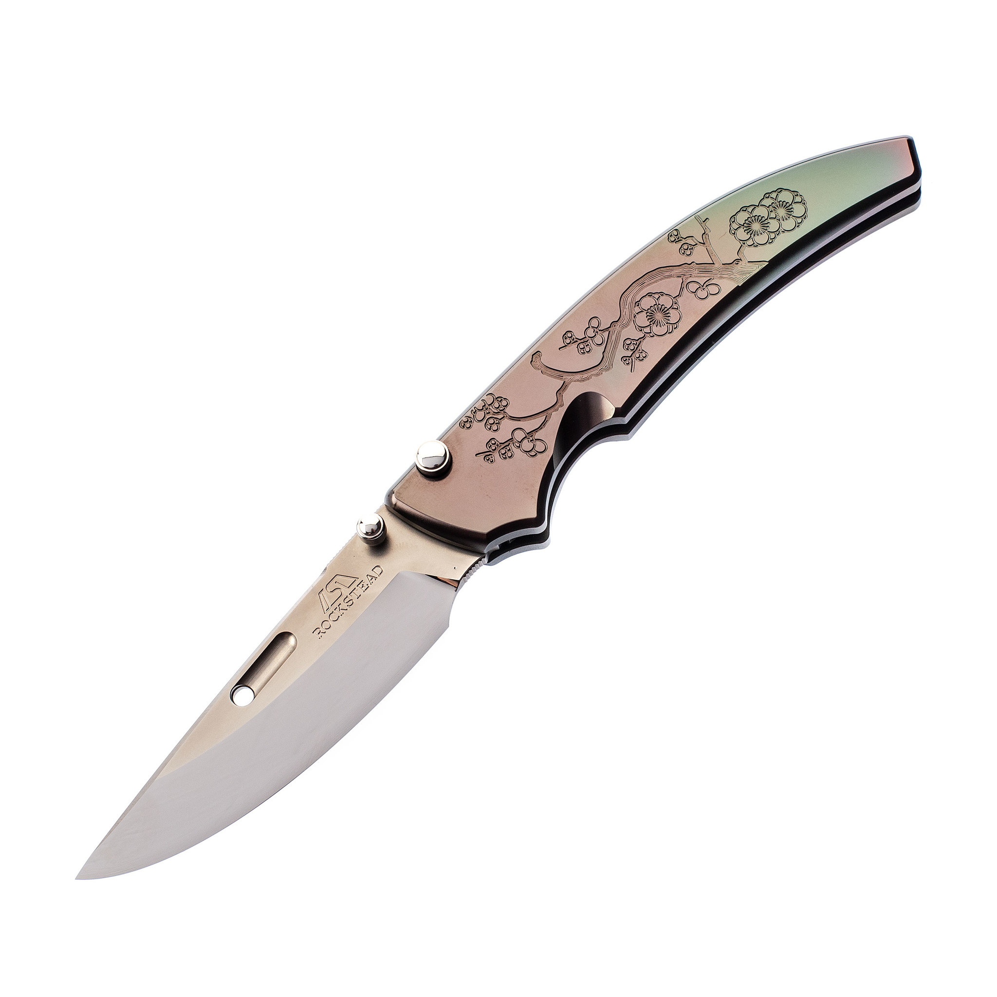 Нож складной Rockstead SHU-C-ZDP, сталь ZDP-189, рукоять титан - фото 2