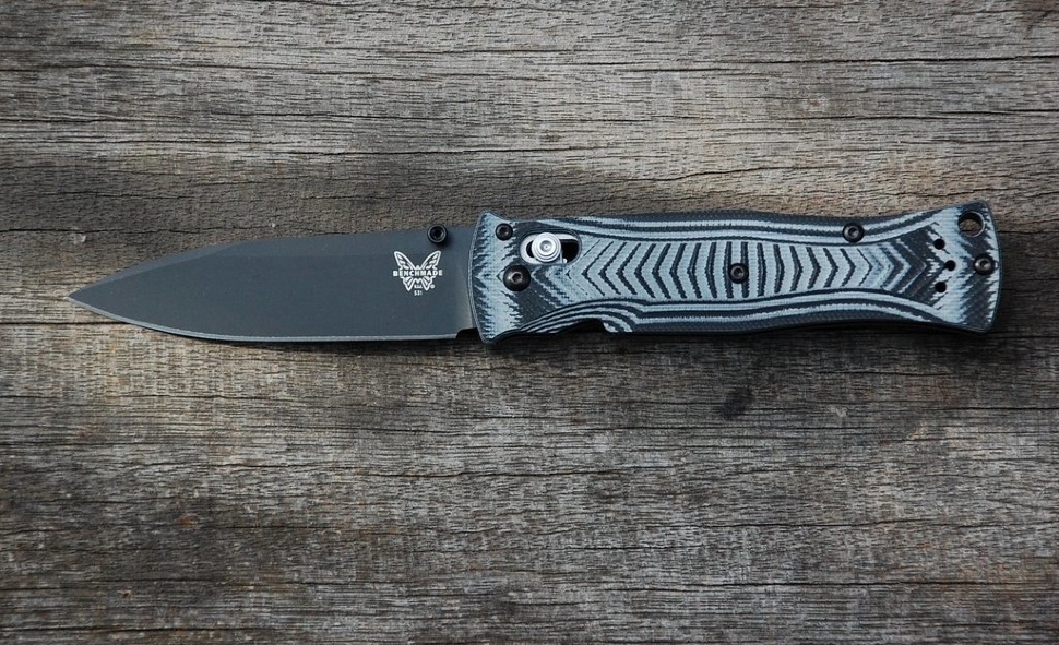 Складной нож Benchmade 531BK Pardue Black, сталь 154CM, рукоять G10
