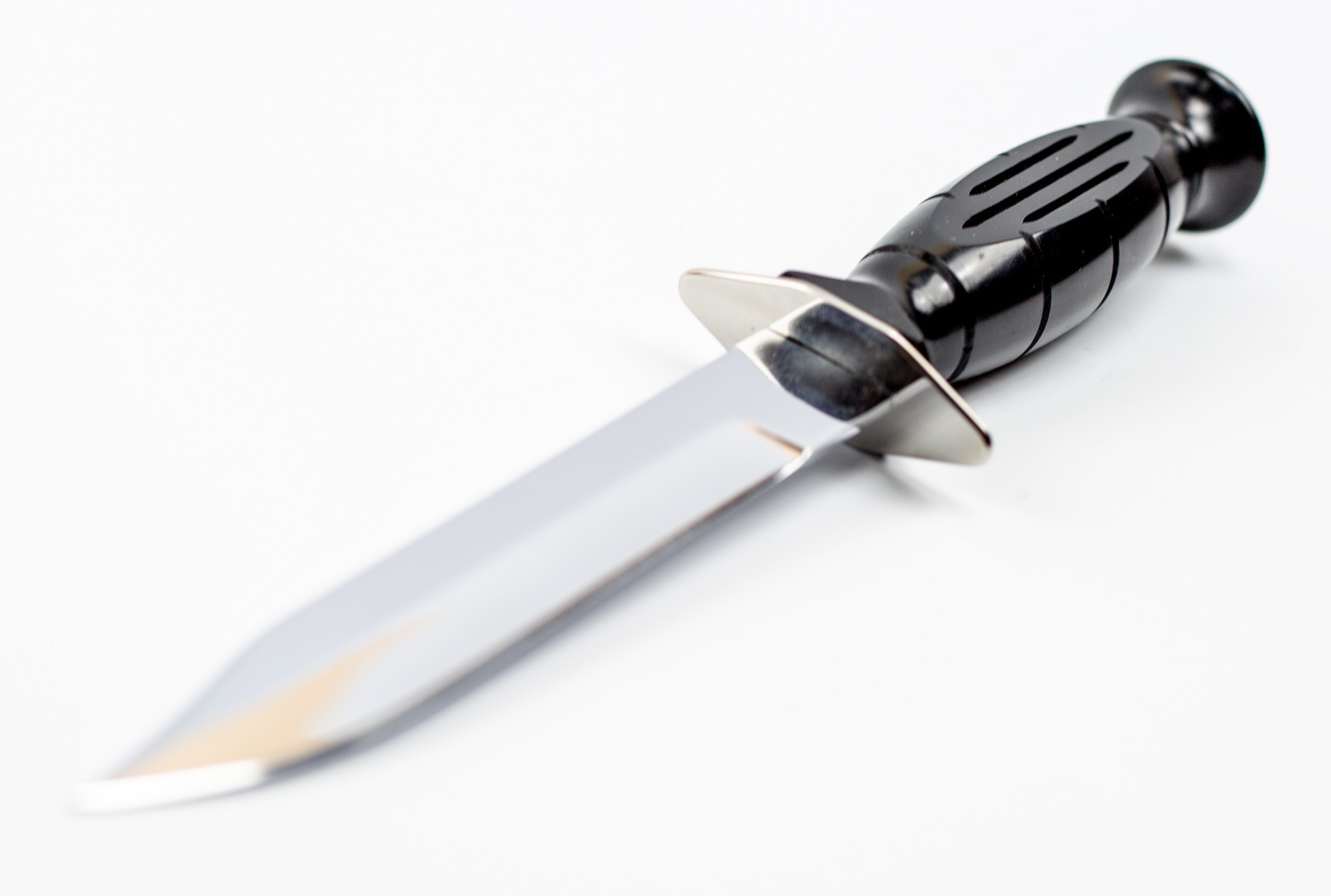 фото Нож нр-43 вишня, черная, хромированная сибирский клинок