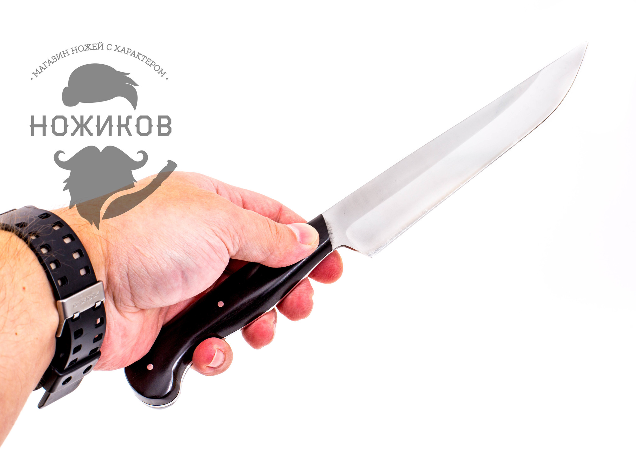 Кухонный нож Шеф №3, Х12МФ - фото 4