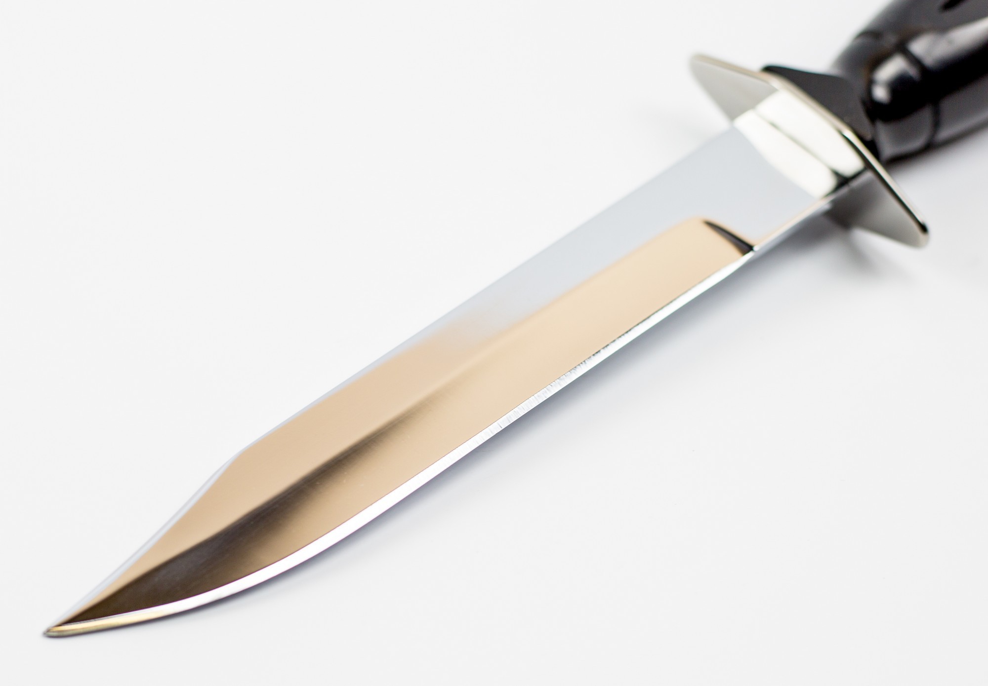 фото Нож нр-43 вишня, черная, хромированная сибирский клинок