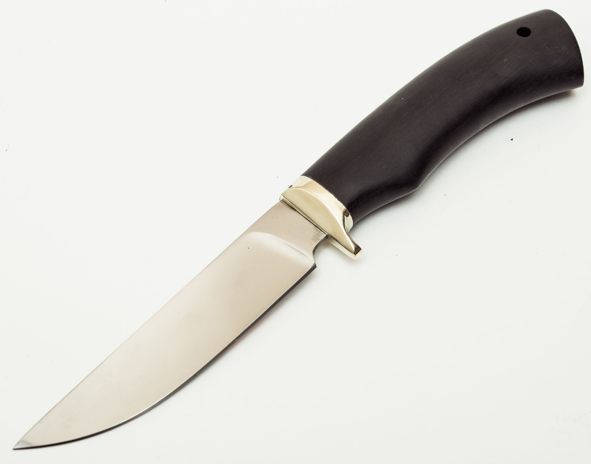 фото Нож туристический лис, сталь 65х13, рукоять граб атака