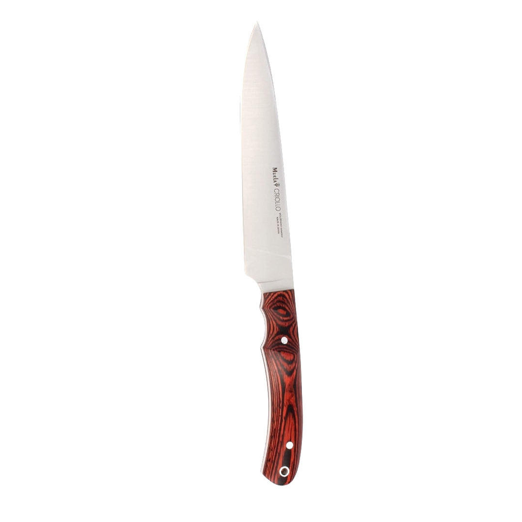 Нож с фиксированным клинком Muela Criollo, сталь X50CrMoV15, рукоять Pakka Wood, коричневый от Ножиков