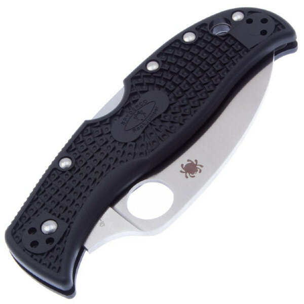 Складной нож Spyderco Serrated RockJumper, сталь VG-10, рукоять термопластик FRN чёрный - фото 3