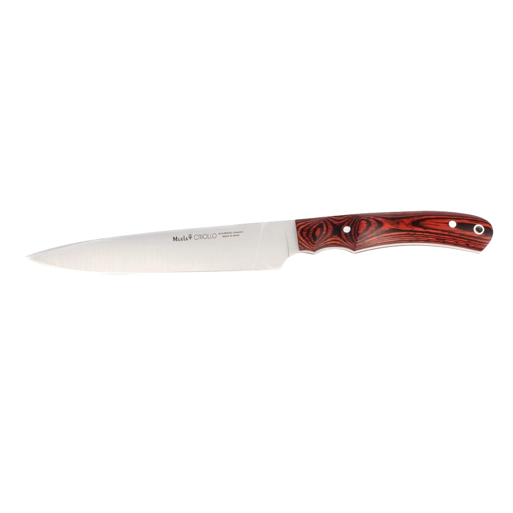 Нож с фиксированным клинком Criollo, Pakka Wood Handles 17.0 см. - фото 4