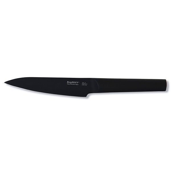 Нож Универсальный Ron 130 мм, BergHOFF, 3900057, сталь X30Cr13, нержавеющая сталь, чёрный