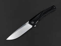 Фото Складной нож TuoTown Step, сталь T10S, рукоять G10/Carbon Fiber