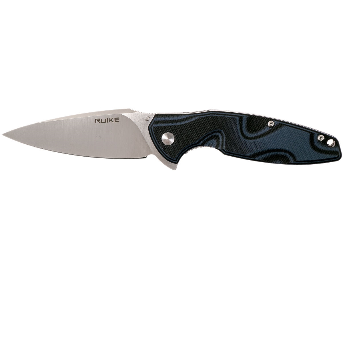 Нож складной Ruike P105 черно-серо-синий от Ножиков