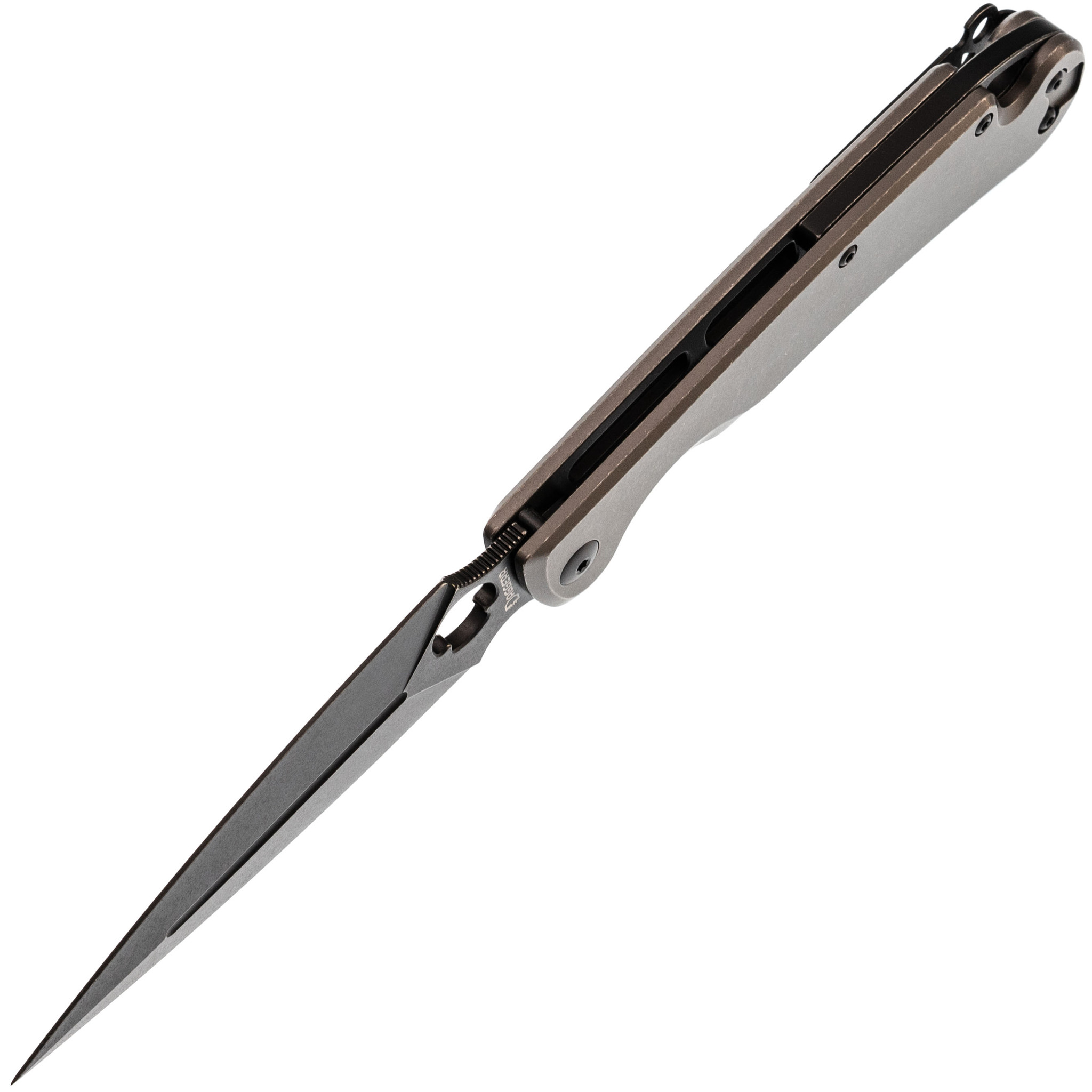 Складной нож Dagger Arrow Gray BW, сталь D2, рукоять сталь - фото 2