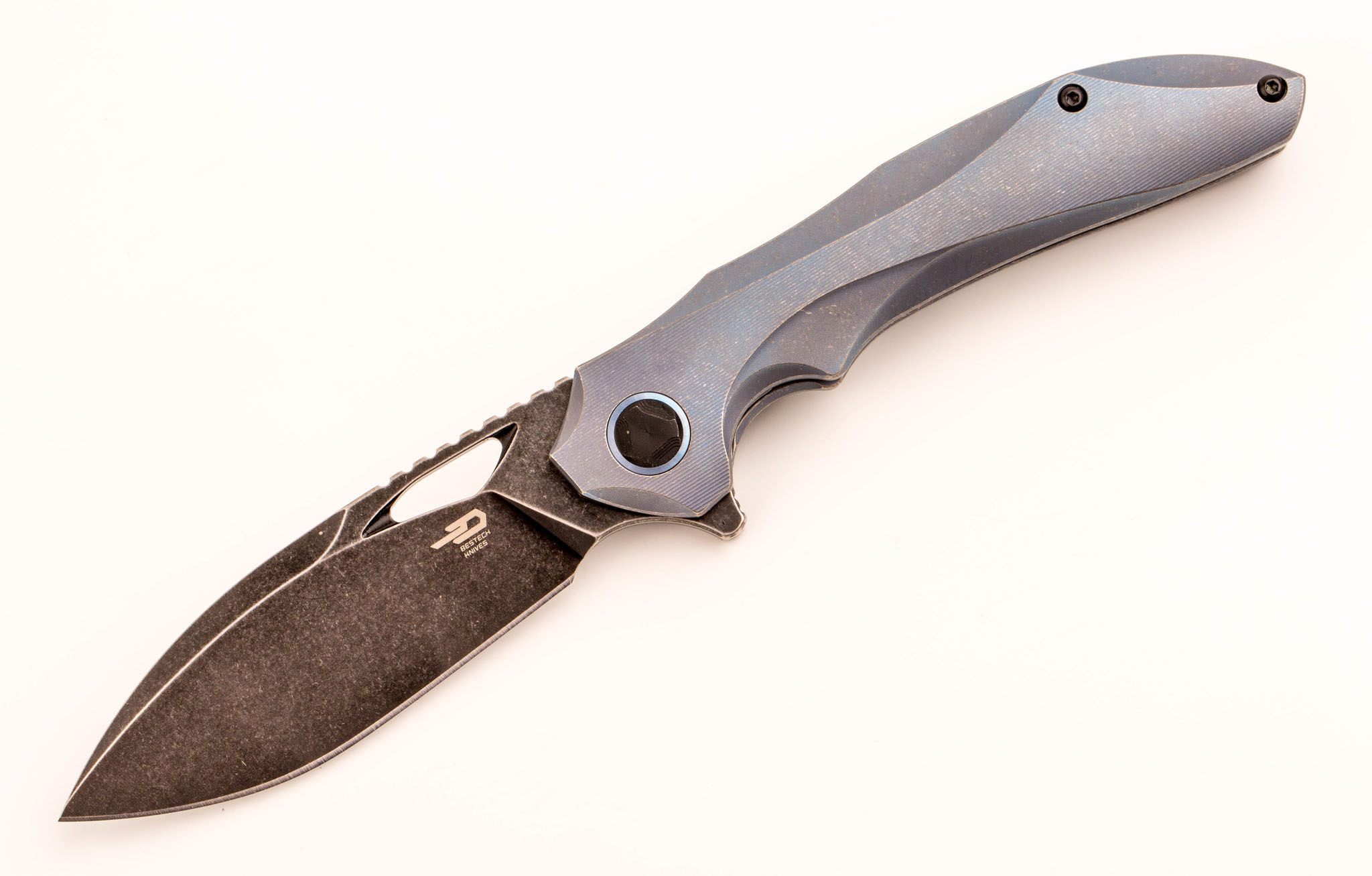 Складной нож Bestech BT1813B, сталь M390, рукоять титан от Ножиков