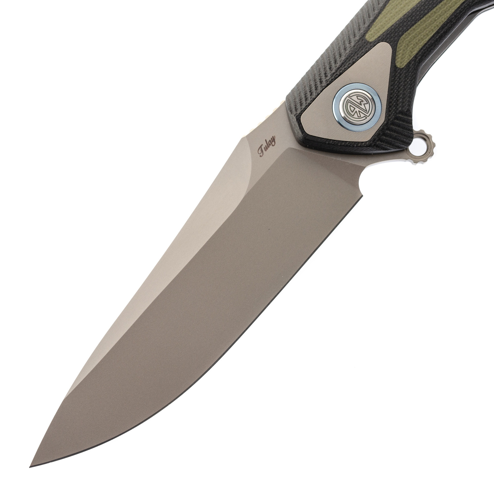Нож складной Tulay Rikeknife, сталь 154CM, Green G10 - фото 2