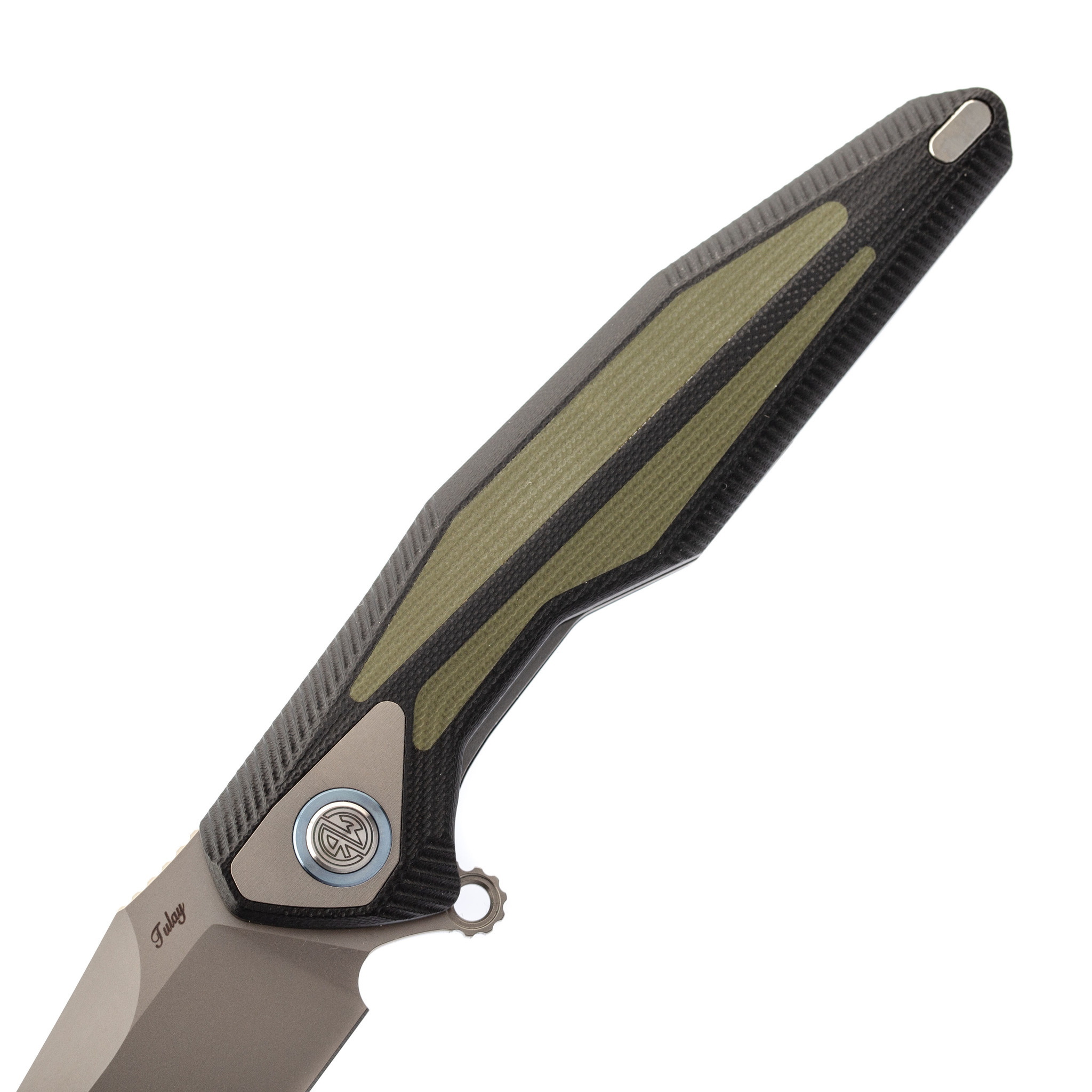 Нож складной Tulay Rikeknife, сталь 154CM, Green G10 - фото 3