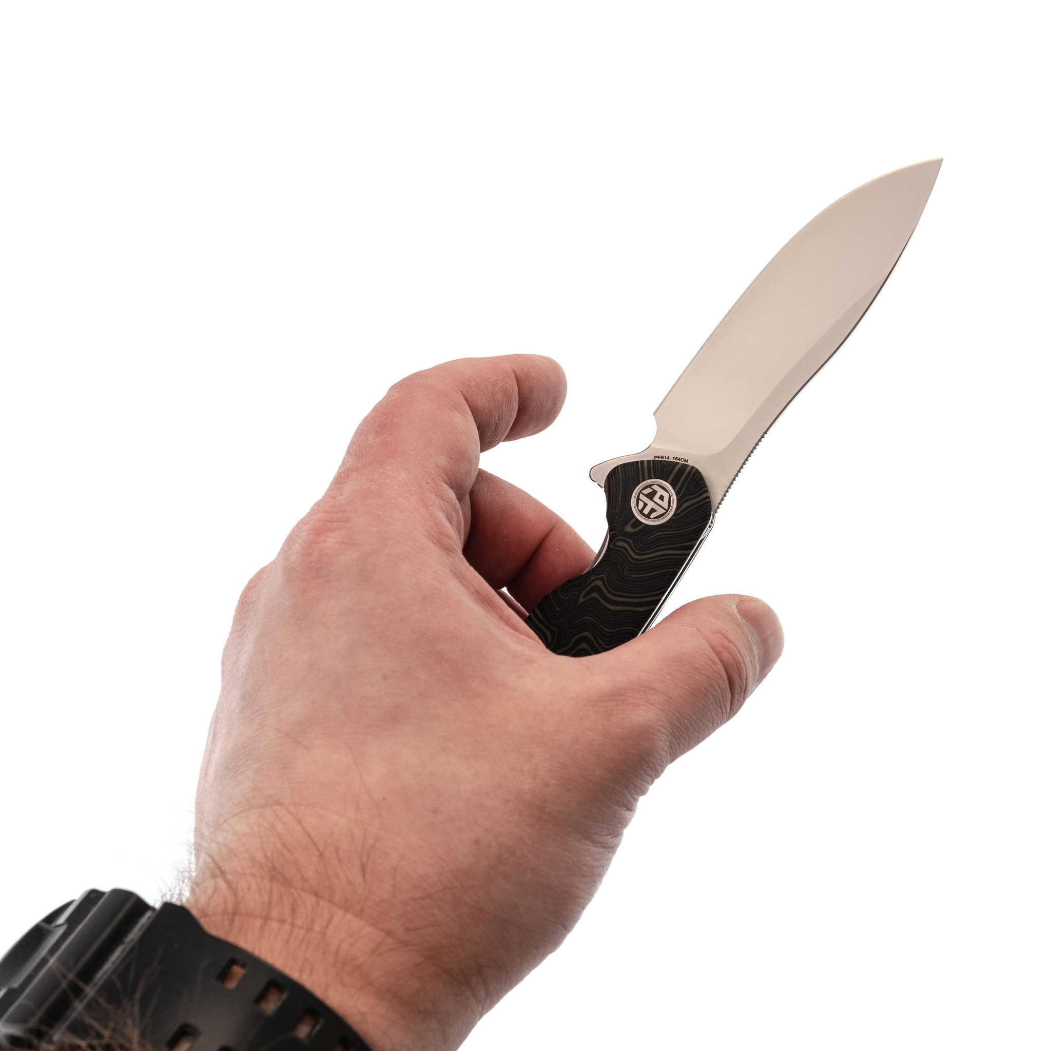 Складной нож Petrified Fish Rogue, сталь 154CM, рукоять G10 - фото 8