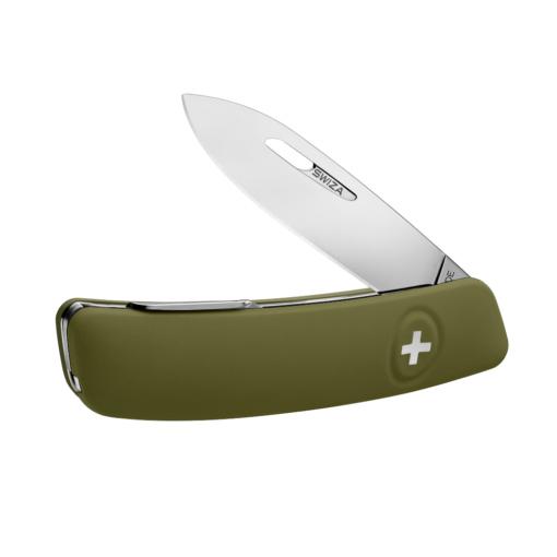 Швейцарский нож SWIZA D01 Standard, 95 мм, 6 функций, темно-зеленый - фото 3