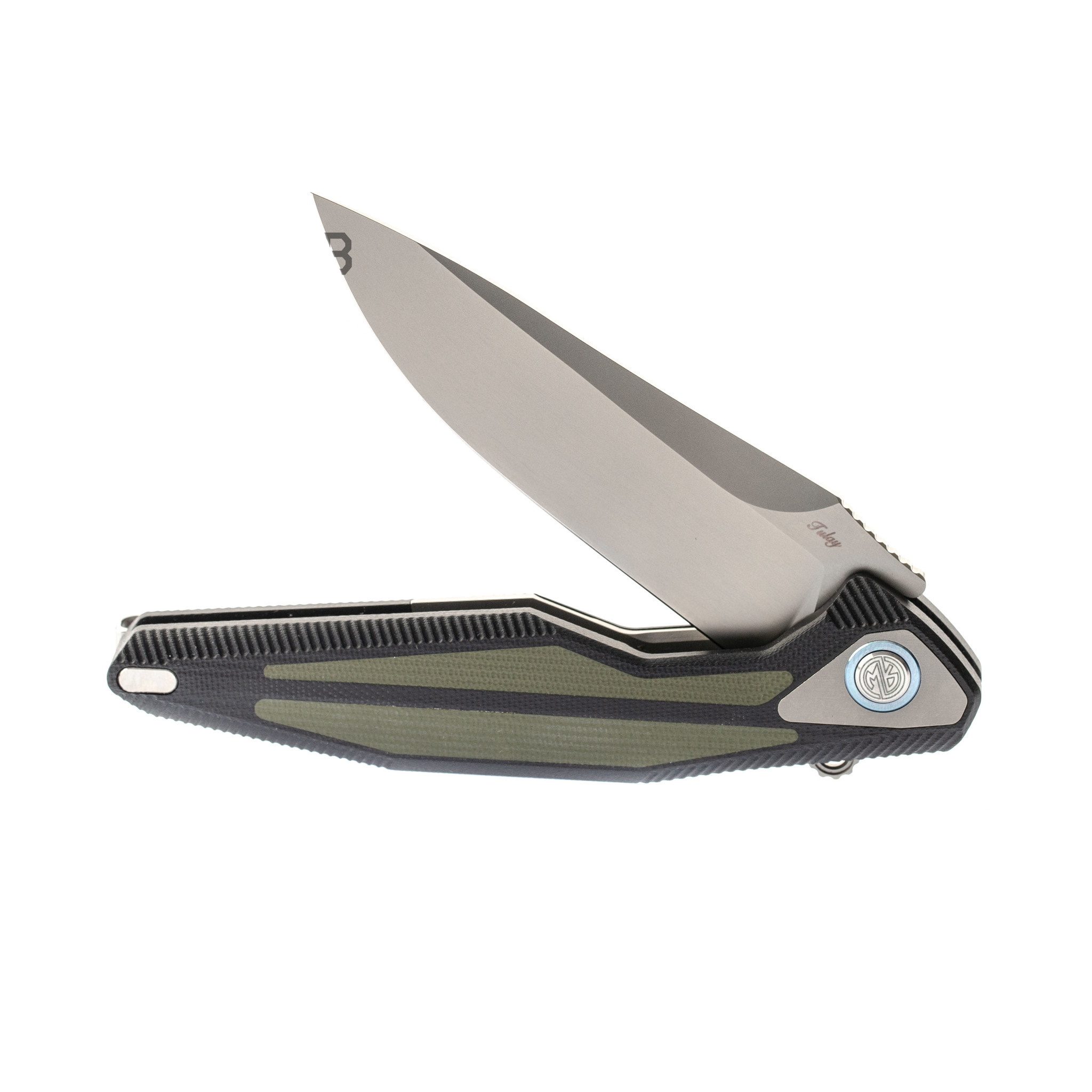 Нож складной Tulay Rikeknife, сталь 154CM, Green G10 - фото 5