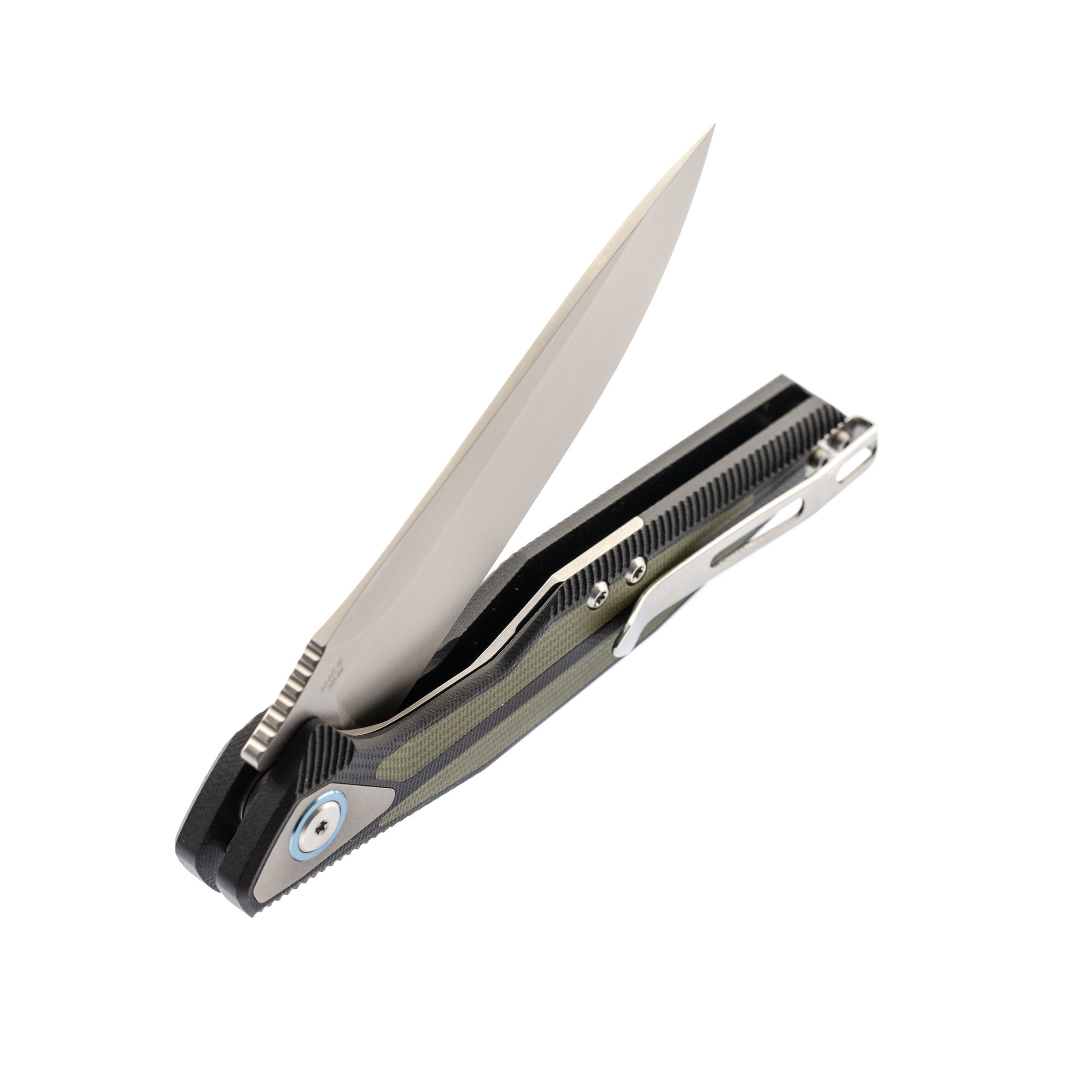 Нож складной Tulay Rikeknife, сталь 154CM, Green G10 - фото 6