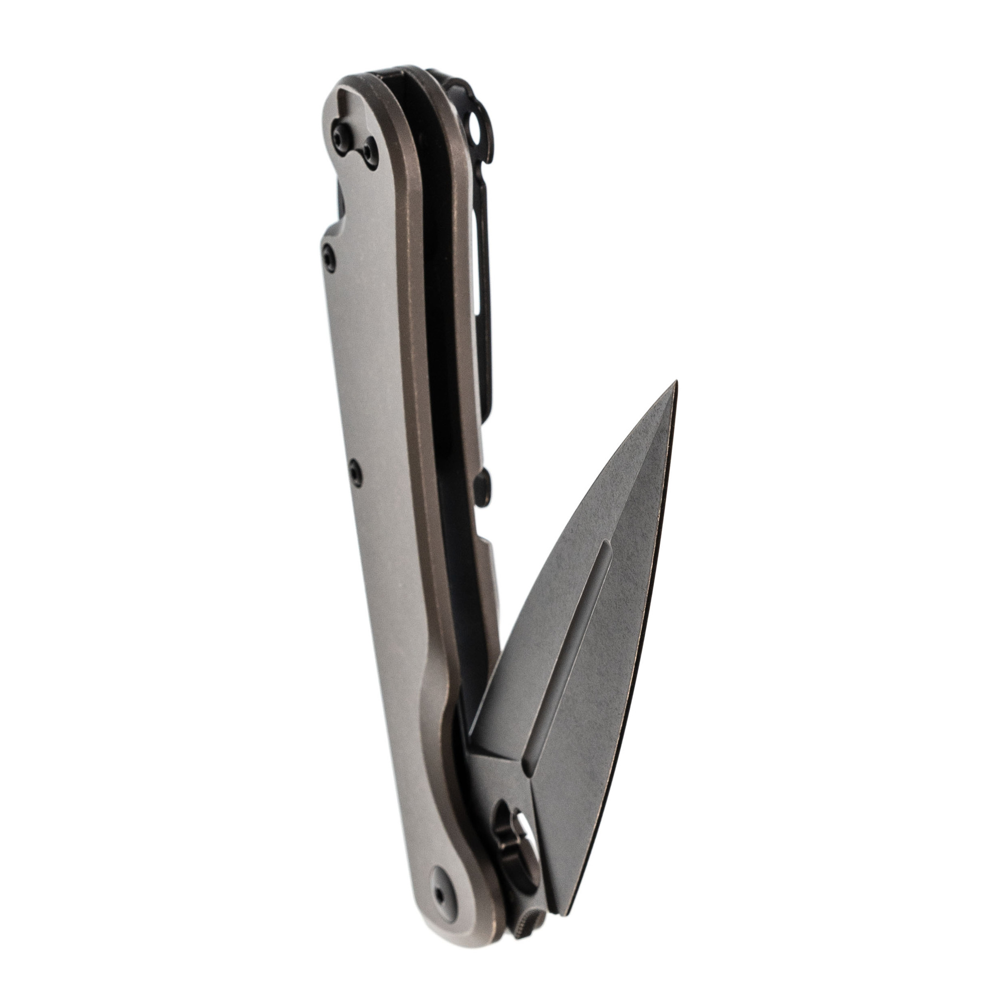 Складной нож Dagger Arrow Gray BW, сталь D2, рукоять сталь - фото 5