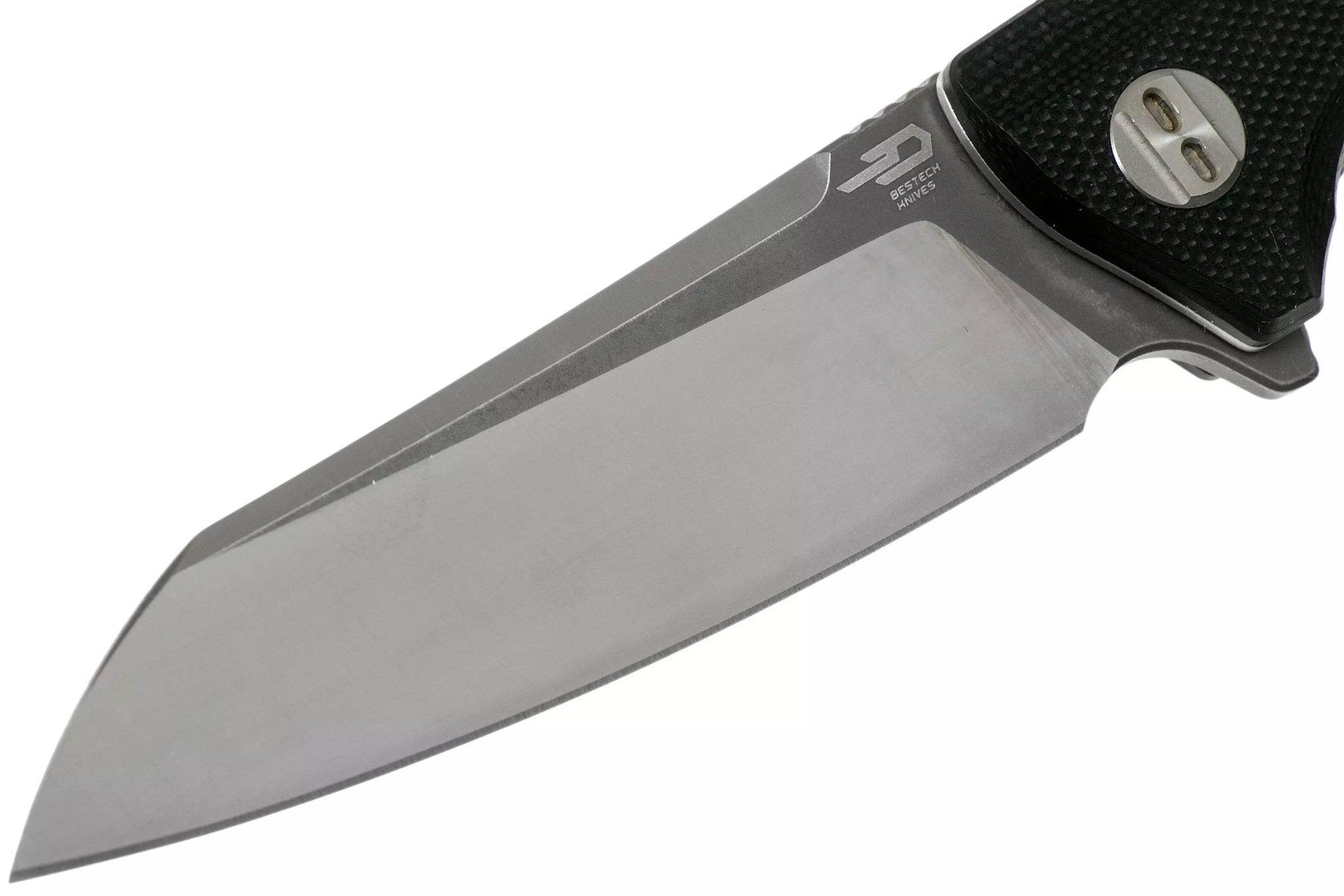 Складной нож Bestech Texel, сталь D2, рукоять черная G10 - фото 4