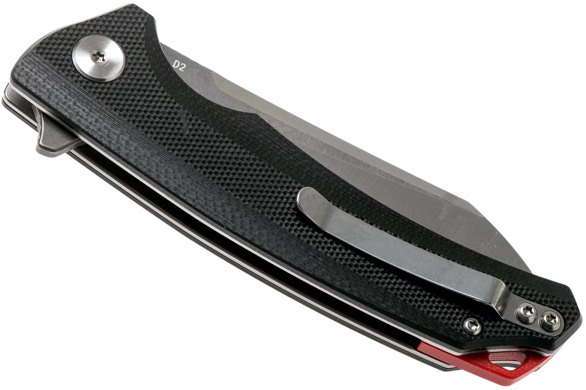 Складной нож Bestech Texel, сталь D2, рукоять черная G10 - фото 5