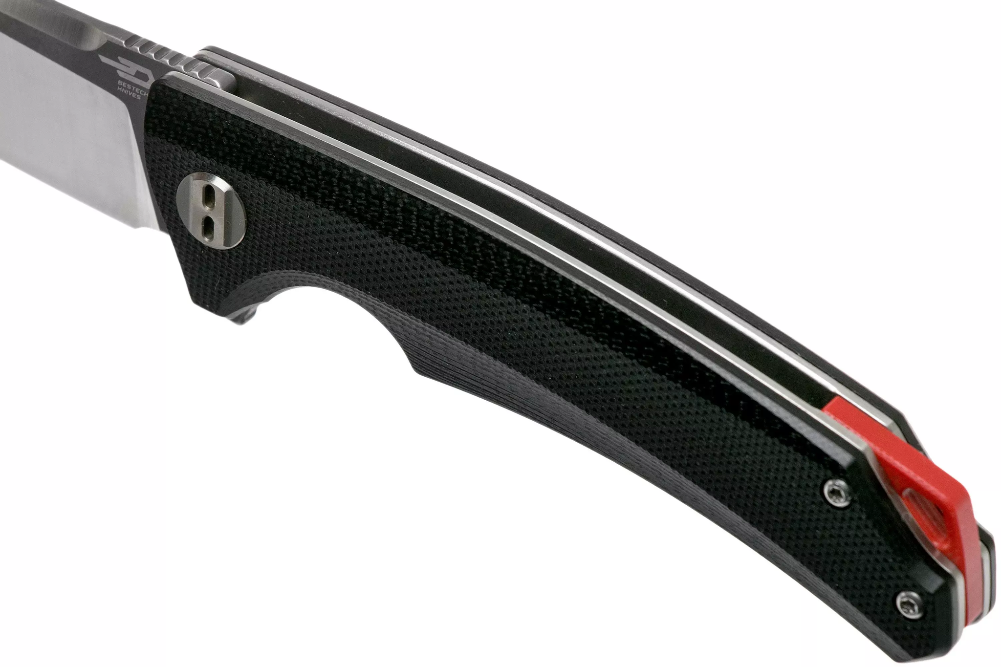 Складной нож Bestech Texel, сталь D2, рукоять черная G10 - фото 8