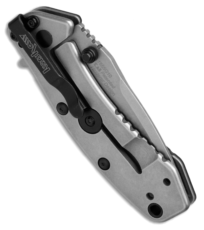 Складной полуавтоматический нож Kershaw Cryo G-10 K1555G10, сталь 8Cr13MoV, рукоять G-10/сталь - фото 4