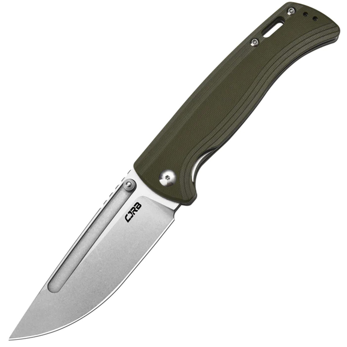 Складной нож CJRB Resource, сталь  AR-RPM9, рукоять G10 зеленая - фото 1
