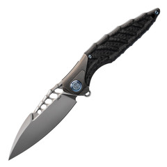 Фото Нож складной Thor 7 Rikeknife, сталь M390, Titanium/Black Carbon