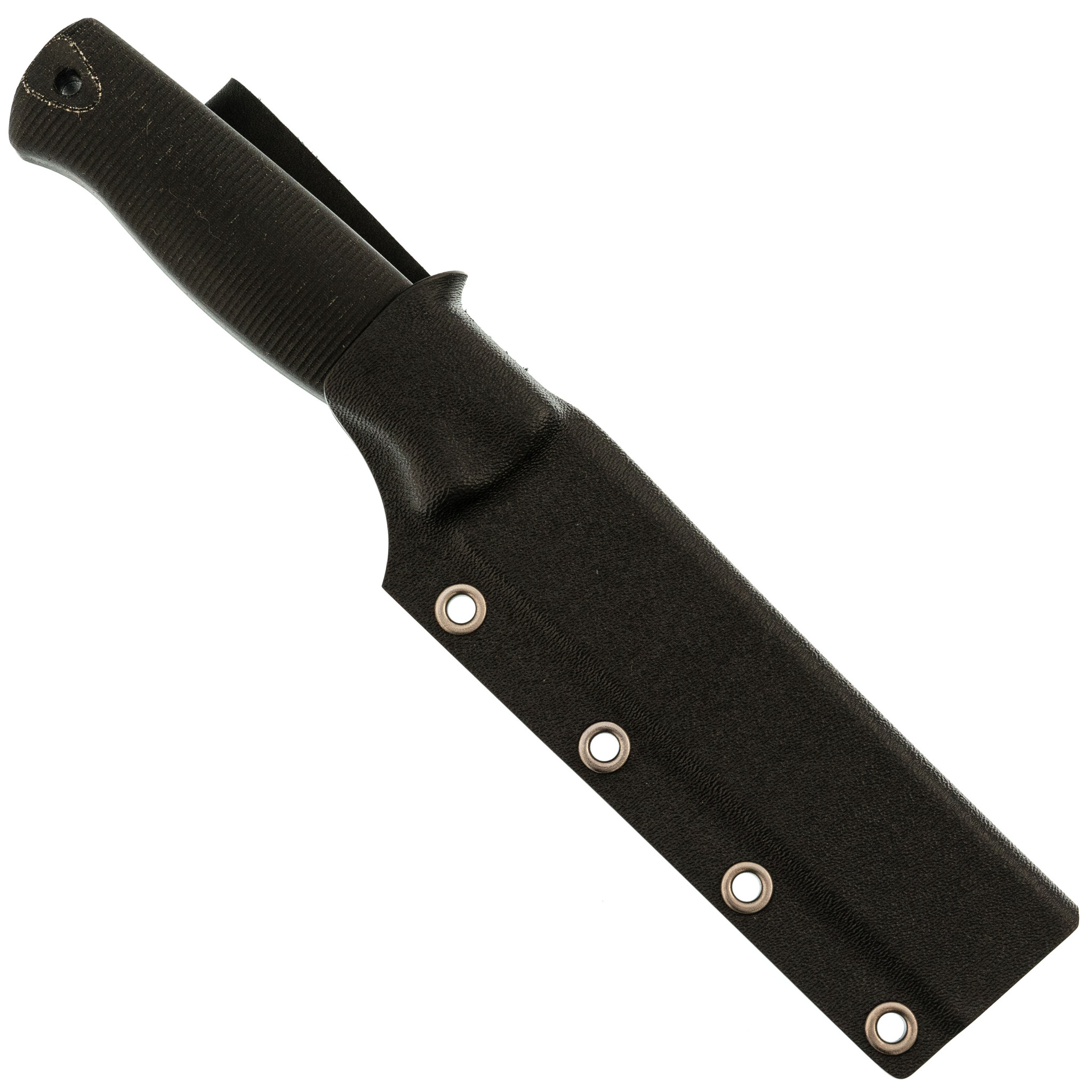 Нож Otus-F, сталь N690, рукоять микарта, черная - фото 6