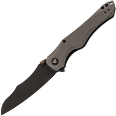 Фото Складной нож Trivisa Triton-03B, сталь 14C28N, рукоять G10