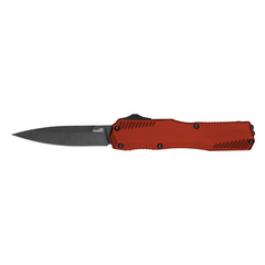 Фото Автоматический складной нож KERSHAW Livewire, сталь Magnacut Black Stonewash, рукоять 6061-T6 aluminum красный