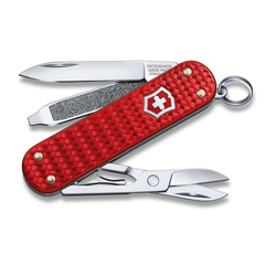 Фото Нож перочинный Victorinox Alox Classic SD Colors, Iconic Red, красный алюминий, 5 функций, 58мм
