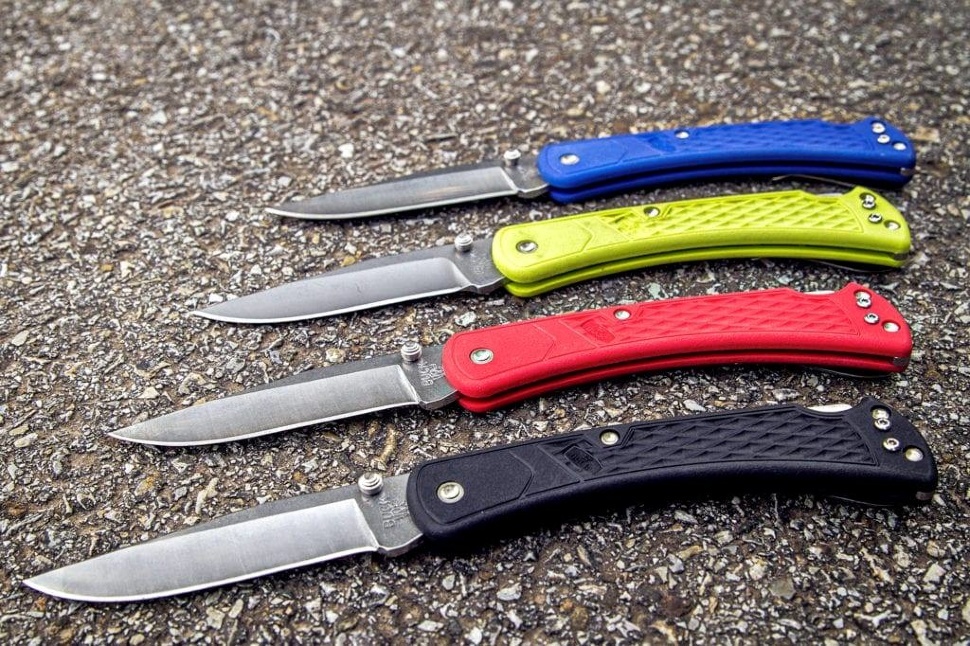 фото Складной нож buck folding hunter slim select 0110rds2, сталь 420hc, рукоять пластик