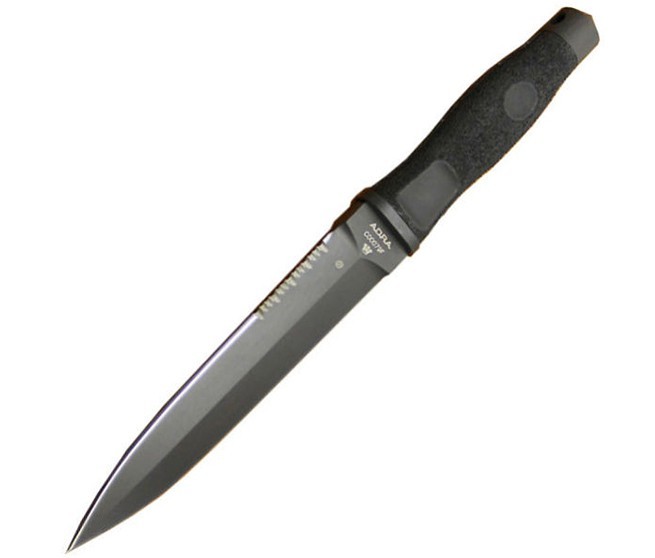 Нож с фиксированным клинком Extrema Ratio Adra Operativo Black, сталь Bhler N690, рукоять полиамид