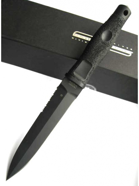 Нож с фиксированным клинком Extrema Ratio Adra Operativo Black, сталь Bhler N690, рукоять полиамид - фото 2