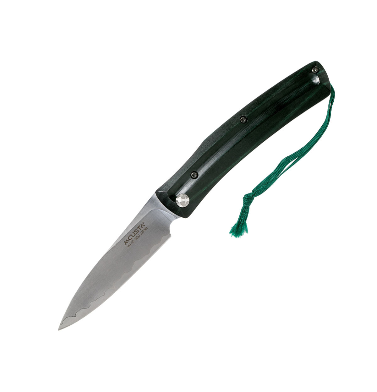 фото Складной нож mcusta slip joint knife mc-0193c, сталь vg-10, рукоять стабилизированная древесина