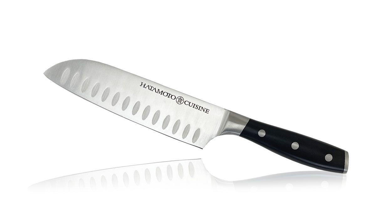 Набор из 3-х кухонных ножей Hatamoto H00709, сталь AUS-8 - фото 2